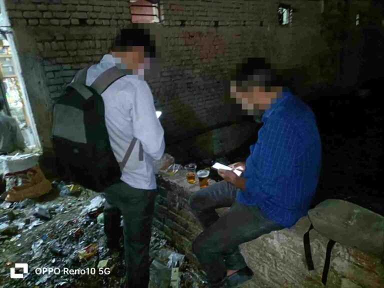 सार्वजनिक स्थानों पर जाम छलकाने वालों के खिलाफ पुलिस का अभियान, 227 व्यक्तियों पर चालानी कार्यवाही