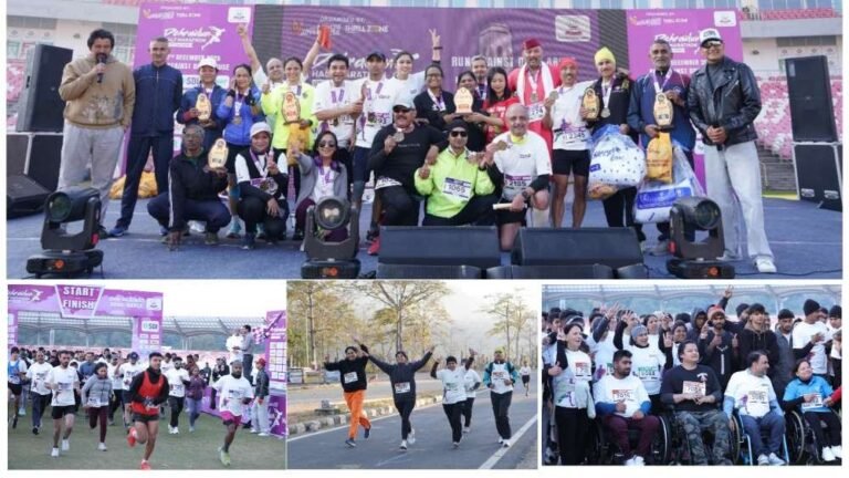 देहरादून हाफ मैराथन 2025 का 12वां संस्करण मज़बूत संदेश के साथ सफलतापूर्वक समाप्त हुआ: नशीली दवाओं के दुरुपयोग के खिलाफ दौड़े